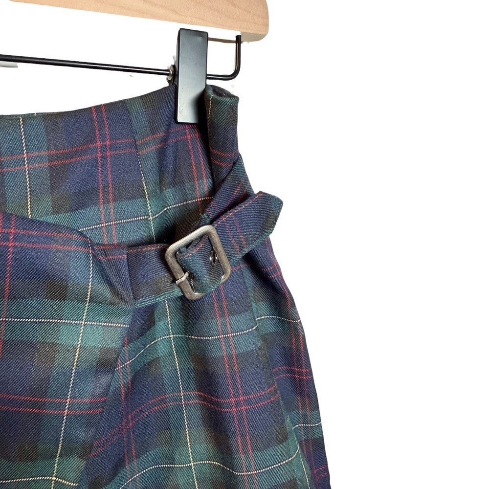 FORE Plaid Blazer Skort Set Dark Academia Preppy Tartan Preppy School Girl Small - Picture 10 of 14